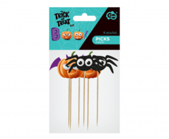Godan Halloween BOO! picks | 6 Stück