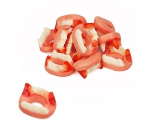 Candy dracula teeth 1 kilo bag Candy dracula teeth 1 kilo bag