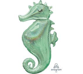 Amscan Seahorse SuperShape Balloon 50x96cm | per Unit Amscan Seahorse SuperShape Balloon 50x96cm | per Unit