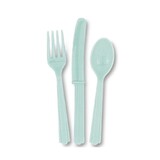 Unique Party Bestek mint groen | 18-delig