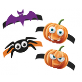 Godan Halloween BOO! Stirnbänder | 4 Stück Godan Halloween BOO! Stirnbänder | 4 Stück