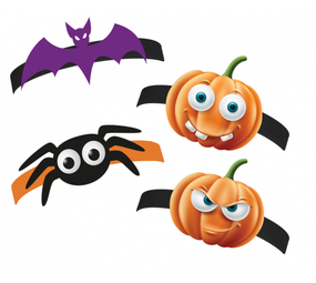 Godan Halloween  BOO! bandeaux | 4 pièces Godan Halloween  BOO! bandeaux | 4 pièces