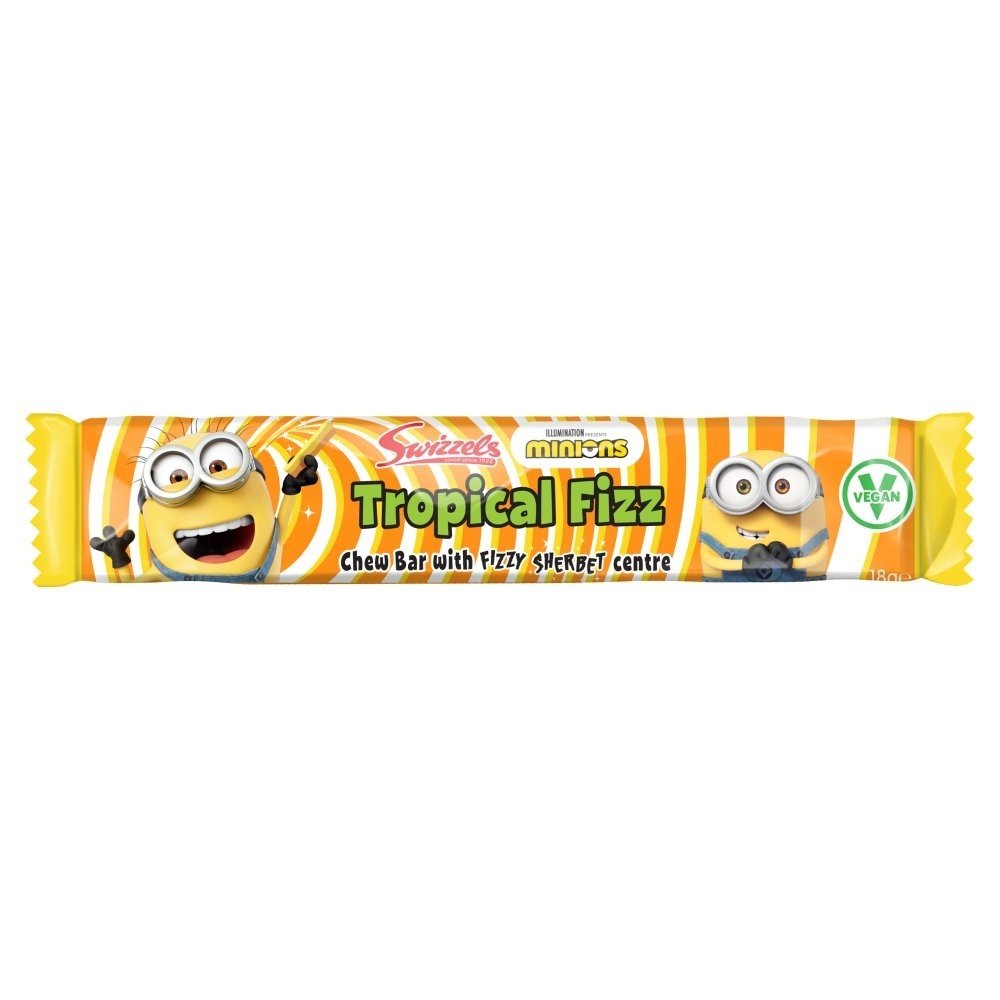 Swizzels Swizzels Minions Tropical Fizz Kauriegel 18 Gramm | pro Einheit