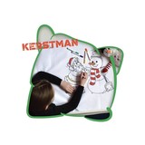 Happy Pillow Happy Pillow Kussensloop DIY Kerstman 69x58cm | per stuk Happy Pillow Happy Pillow Kussensloop DIY Kerstman 69x58cm | per stuk