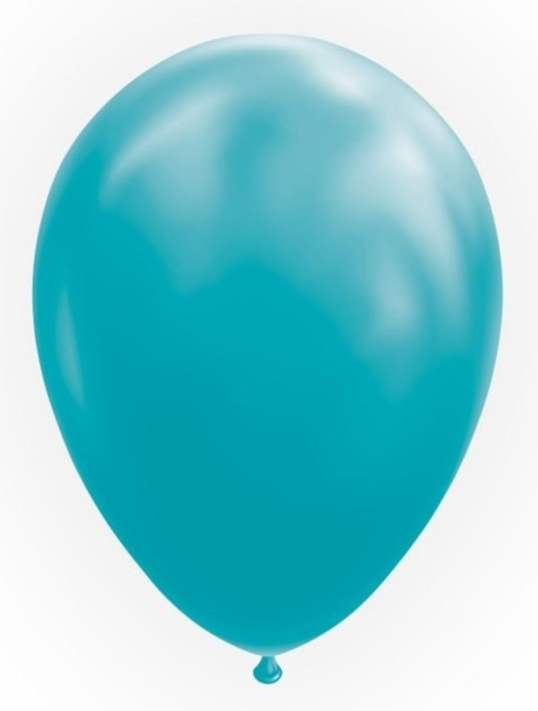 Qualatex Ballon turquoise 30cm | 25 pièces Qualatex Ballon turquoise 30cm | 25 pièces