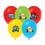 Godan Voiture de course en ballon cartoon | 5 pièces Godan Voiture de course en ballon cartoon | 5 pièces