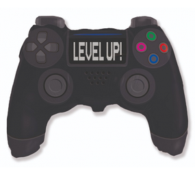 Godan SuperShape Folienballon Game Controller Level up | 61cm Godan SuperShape Folienballon Game Controller Level up | 61cm