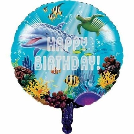 Haza - Witbaard Helium Balloon Ocean - par pièce Haza - Witbaard Helium Balloon Ocean - par pièce