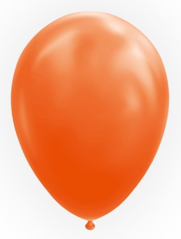 Globos Nordic Orange Luftballons 30cm | 25 Stück