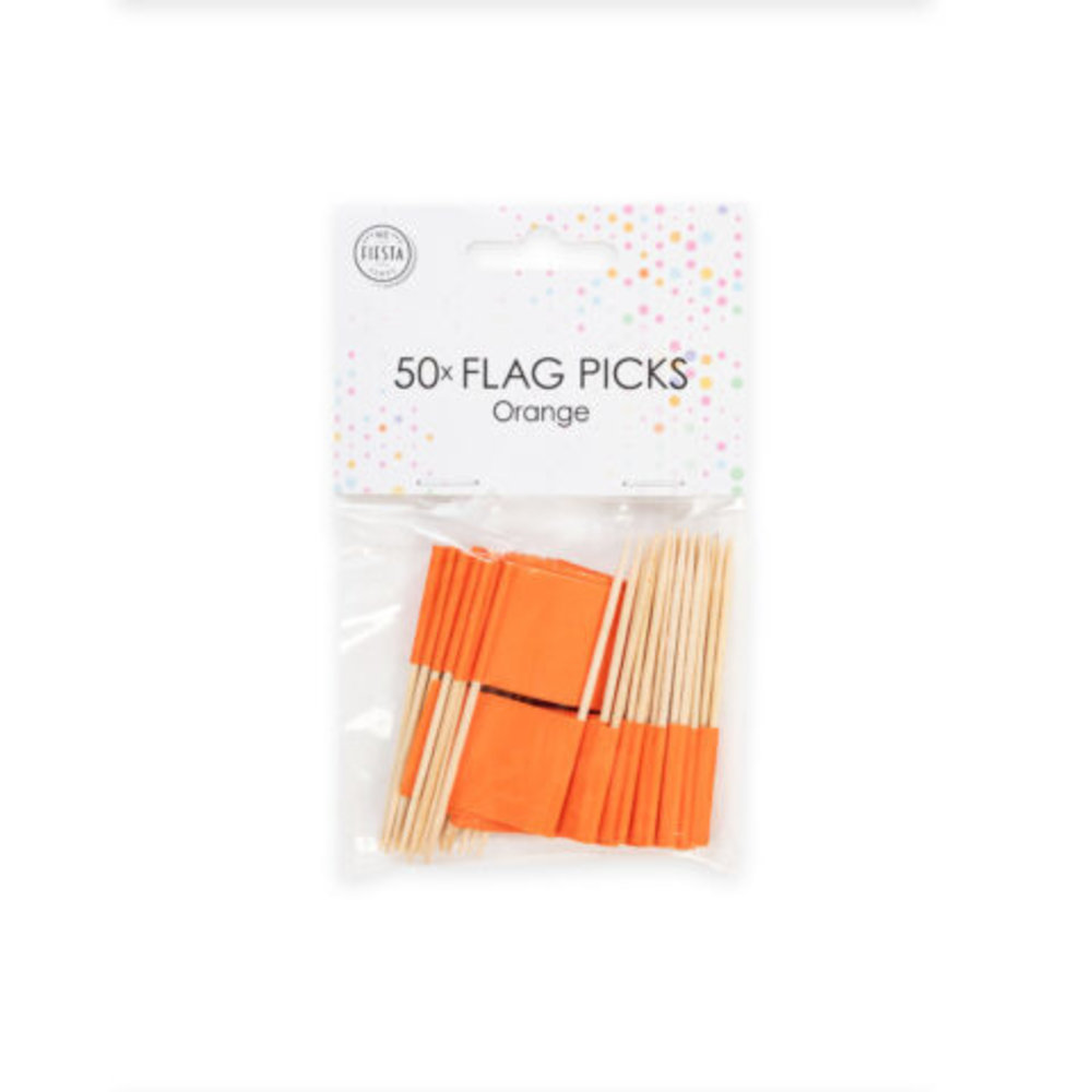Globos Nordic Oranje prikkers | 50 stuks