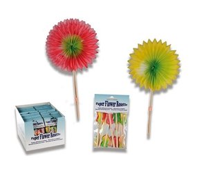 Haza - Witbaard Eventail de fleurs avec pic à glace - 12 pièces Haza - Witbaard Eventail de fleurs avec pic à glace - 12 pièces