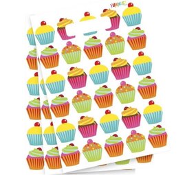 Partytüten Yummie Cupcakes | 6 Stück Partytüten Yummie Cupcakes | 6 Stück