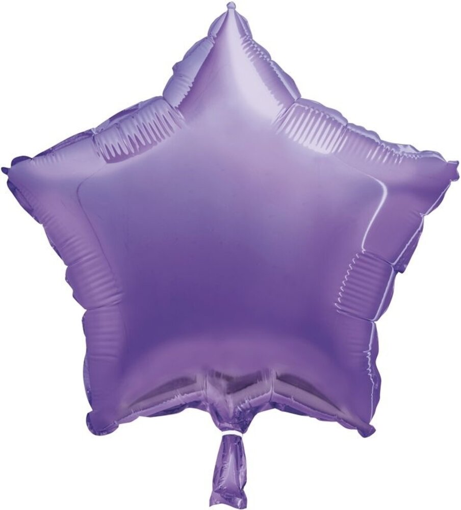 Globos Nordic Heliumballon lavendel stern metallic | 45 cm Globos Nordic Heliumballon lavendel stern metallic | 45 cm