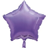 Globos Nordic Ballon hélium lavande étoile métallique | 45 cm