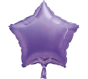 Globos Nordic Heliumballon lavendel stern metallic | 45 cm Globos Nordic Heliumballon lavendel stern metallic | 45 cm