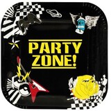 Boland Teller Partyzone 25x25cm | 6 Stück Boland Teller Partyzone 25x25cm | 6 Stück