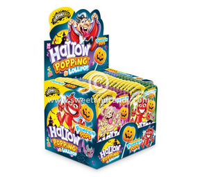 Johny Bee Hallow Popping with Lollypop 13 gr. | per bag Johny Bee Hallow Popping with Lollypop 13 gr. | per bag