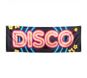 Boland Disco Fever banner 220x74cm | per stuk Boland Disco Fever banner 220x74cm | per stuk