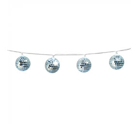 Boland Boule à facettes Led cordon lumineux 140cm | par unité Boland Boule à facettes Led cordon lumineux 140cm | par unité