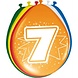 Ballons 7 Jahre 8 Stücke Ballons 7 Jahre 8 Stücke
