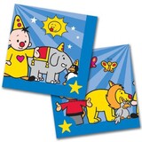 Folat Serviettes Bumba avec animaux 33x33 cm | 20 pièces Folat Serviettes Bumba avec animaux 33x33 cm | 20 pièces
