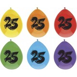 Haza - Witbaard Balloon 25 years 6 pieces Haza - Witbaard Balloon 25 years 6 pieces