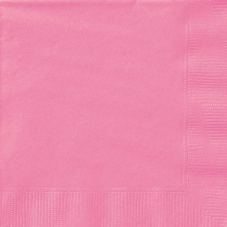 Unique Party Napkin Hot Pink 25x25cm | 20 pieces Unique Party Napkin Hot Pink 25x25cm | 20 pieces