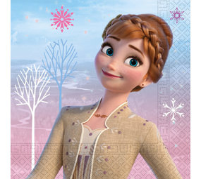 Procos Party Serviettes Frozen Wind Spirit 33x33cm | 20 morceaux Procos Party Serviettes Frozen Wind Spirit 33x33cm | 20 morceaux