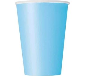 Hellblaue Becher 350 ml | 10 Stück Hellblaue Becher 350 ml | 10 Stück