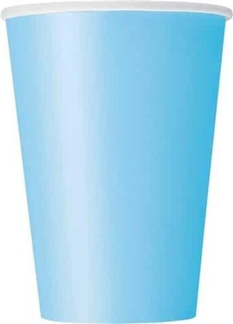 Light blue cups 350 ml | 10 pieces Light blue cups 350 ml | 10 pieces
