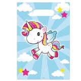 Folat Unicorn Kids Loot Bags 29x18cm | 8 pieces Folat Unicorn Kids Loot Bags 29x18cm | 8 pieces