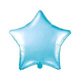 Tuf-Tuf Hellblauer Stern Heliumballon 48cm | pro Einheit