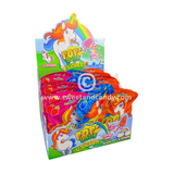Pop Lolly Unicorn + 4 Stickers 16 gr | per zakje