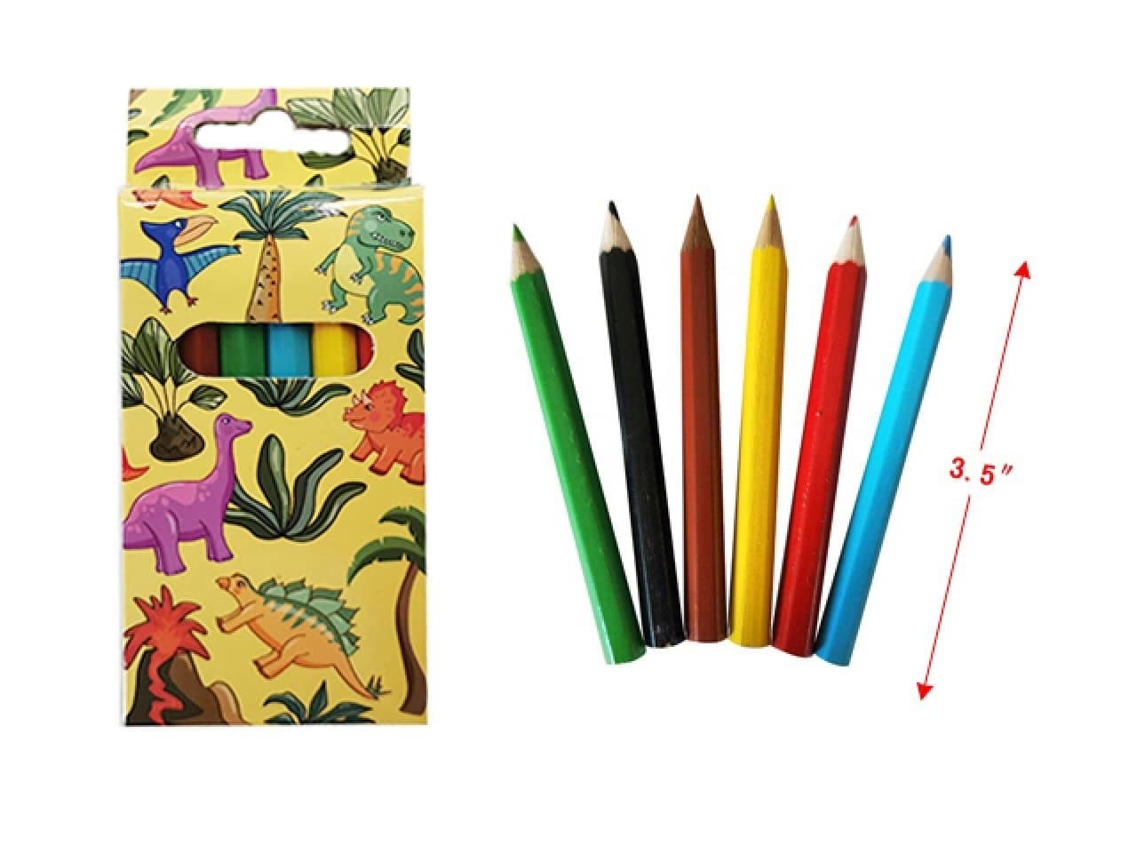 LG Imports Crayons de Couleur Dino | par boîte