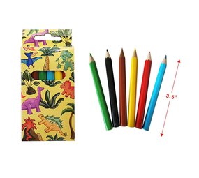 LG Imports Dino Kleurpotloodjes | per doosje LG Imports Dino Kleurpotloodjes | per doosje