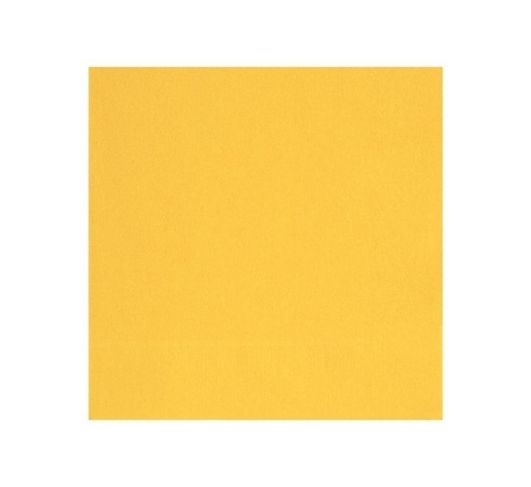 Unique Party Serviettes de table jaunes Tournesol 25x25cm | 20 pcs. Unique Party Serviettes de table jaunes Tournesol 25x25cm | 20 pcs.