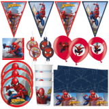 Tuf-Tuf Spiderman Crime Fighter Deko-Set | 8 Personen