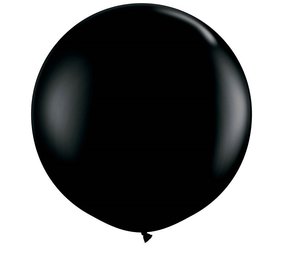 Zwarte Ballon XL 80 cm | per stuk Zwarte Ballon XL 80 cm | per stuk