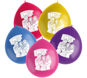 Studio 100 K3 Ballonnen 23 cm | 5 stuks Studio 100 K3 Ballonnen 23 cm | 5 stuks