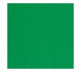 Unique Party Groene Servetten Emerald 33x33cm | 50 stuks Unique Party Groene Servetten Emerald 33x33cm | 50 stuks