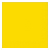 Unique Party Serviettes de table jaune néon 25x25cm | 20 pcs.