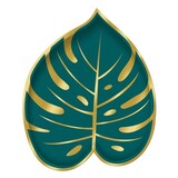 Amscan Key West Teller 18cm | 8 Stück Amscan Key West Teller 18cm | 8 Stück