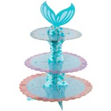 Amscan Zeemeerminstaart Cupcake Standaard | per stuk Amscan Zeemeerminstaart Cupcake Standaard | per stuk
