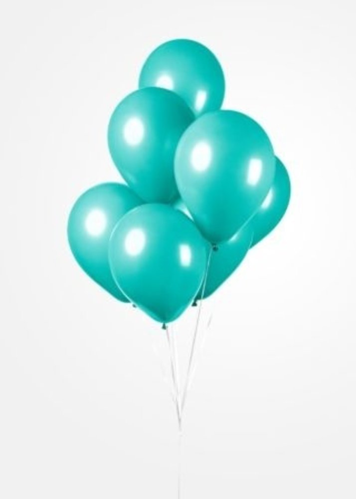 Globos Nordic Turquoise Balloons 30cm | 10 pieces Globos Nordic Turquoise Balloons 30cm | 10 pieces