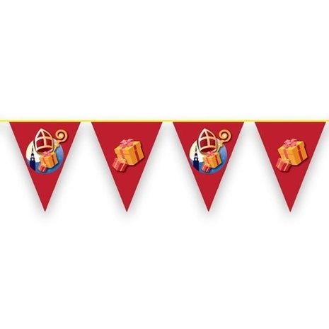Flag line Slinger Sinterklaas | 10 meters Flag line Slinger Sinterklaas | 10 meters