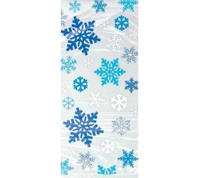 Procos Party Traktatiezakjes Sneeuwvlokken | 20 stuks
