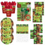 Tuf-Tuf TNT Minecraft Party Children's Party | 8 people Tuf-Tuf TNT Minecraft Party Children's Party | 8 people