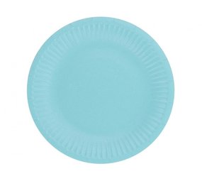 Godan Blauwe bordjes Lichtblauw 18cm | 6 stuks Godan Blauwe bordjes Lichtblauw 18cm | 6 stuks