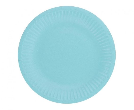 Godan Blaue Teller Hellblau 18cm | 6 Stück Godan Blaue Teller Hellblau 18cm | 6 Stück