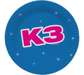 Studio 100 K3 assiettes 23cm | 8 pièces Studio 100 K3 assiettes 23cm | 8 pièces